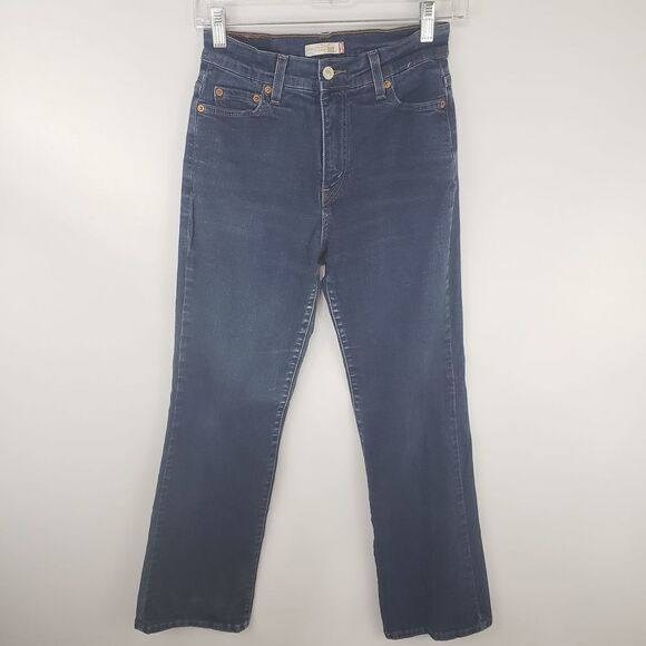 LEVI'S 512 Perfectly Slimming Boot Cut Jeans 6M - Picture 1 of 8